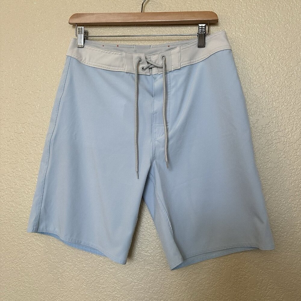 Old Bull Lee Boarders Men’s 31‎ Blue Shorts swim trunks tie waist beach surf
